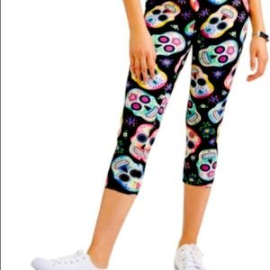 No Boundries Skull Leggings 7 juniors/small ladies